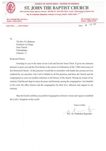 Rev. M. Prabakar Rajasekar